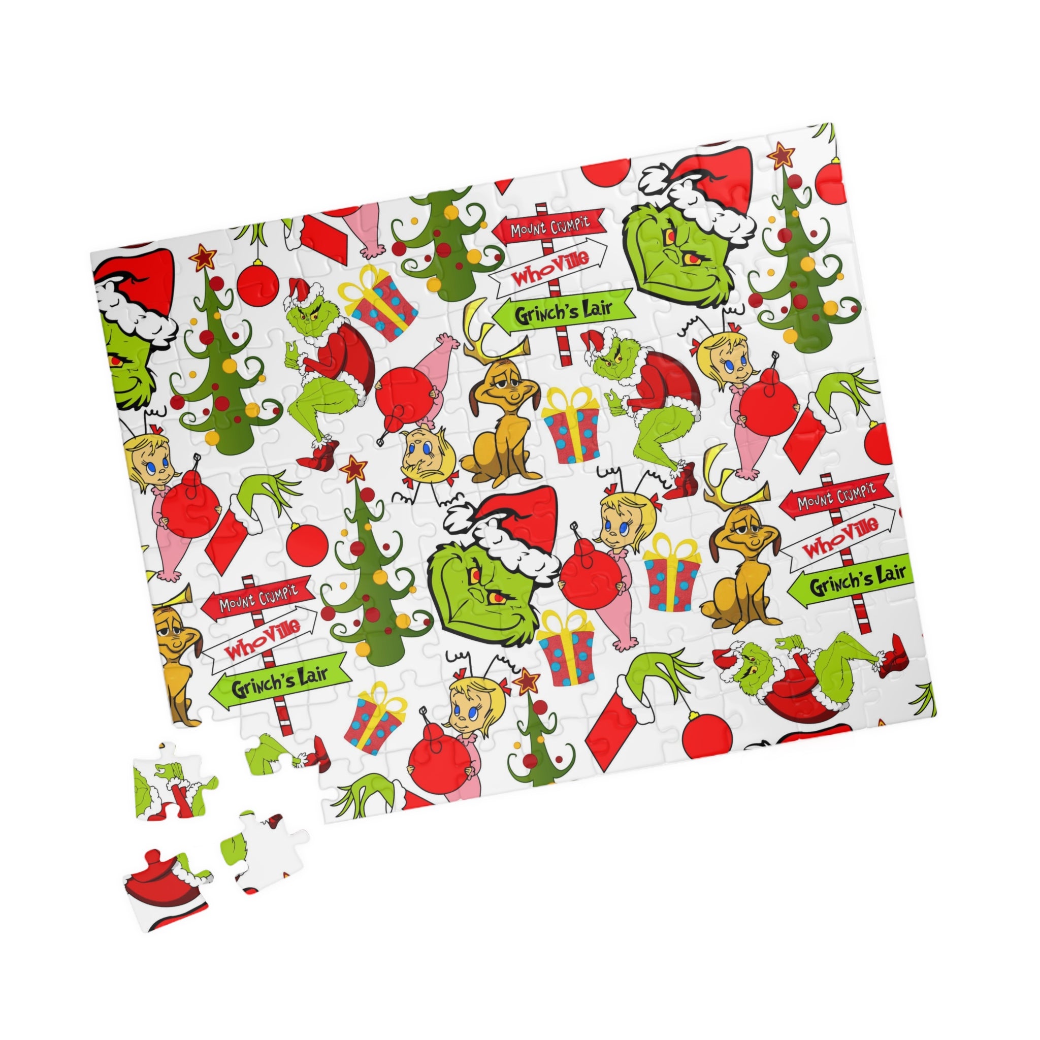 Holiday Grinch- Puzzle - Creations by Chris and Carlos
